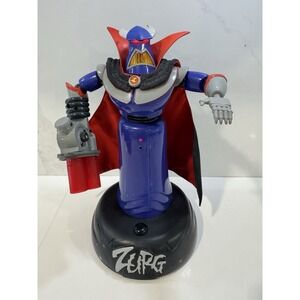 Vintage Toy Story 2 Talking Emperor Zurg Room Guard Thinkway Disney Works (D)